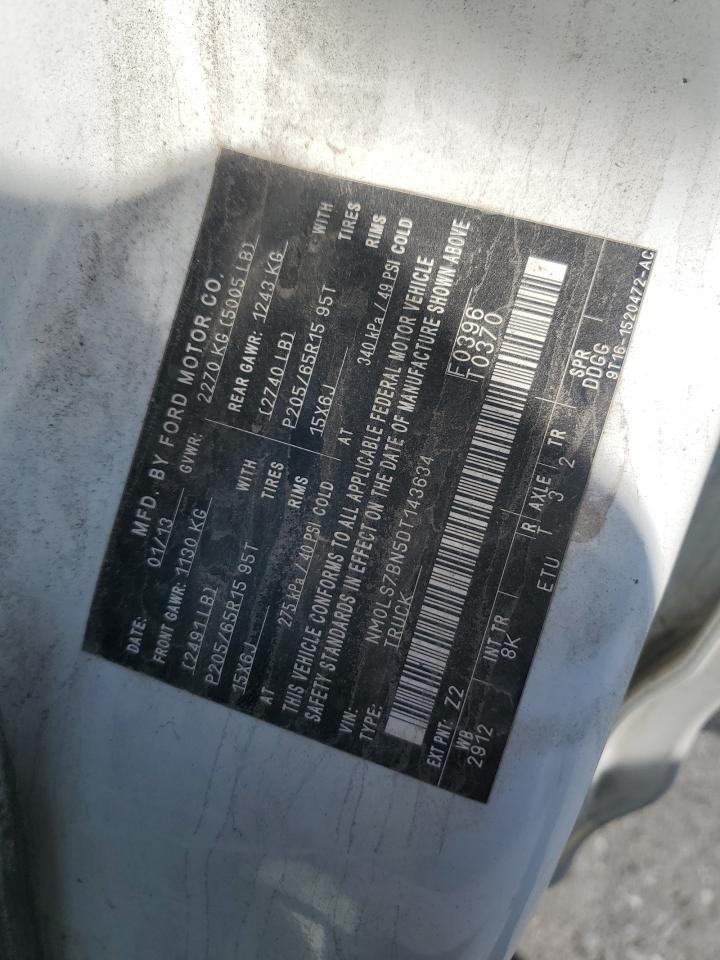 2013 Ford Transit Connect Xlt VIN: NM0LS7BN5DT143634 Lot: 81232835