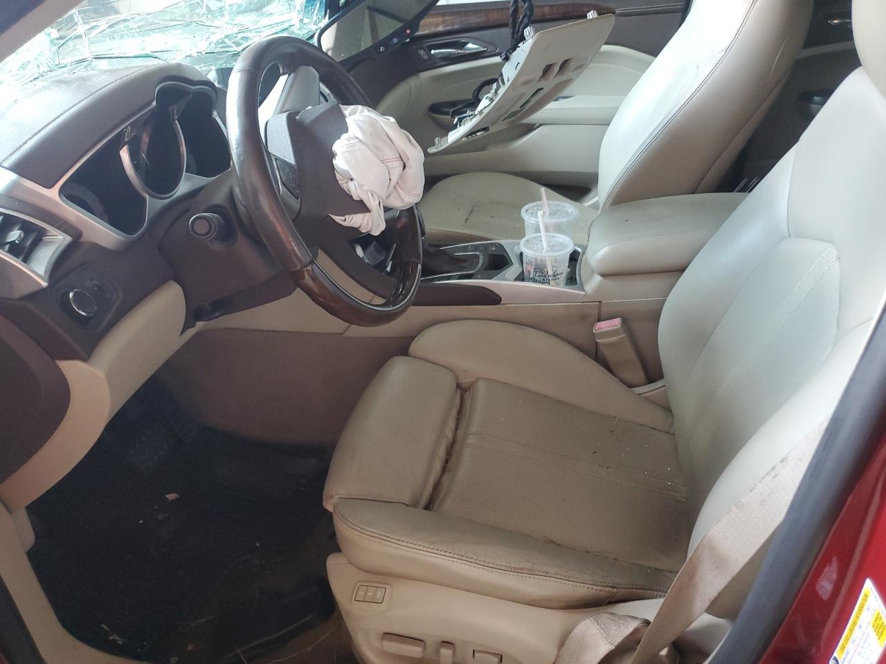 2012 Cadillac Srx Luxury Collection VIN: 3GYFNDE32CS528619 Lot: 71214025