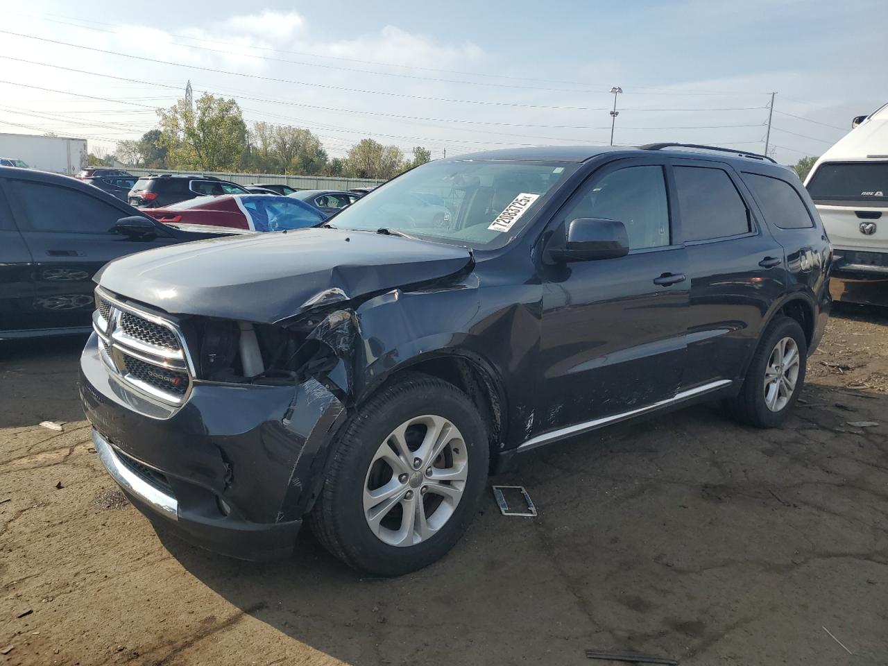 2012 Dodge Durango Sxt VIN: 1C4RDJAG1CC300369 Lot: 72083725