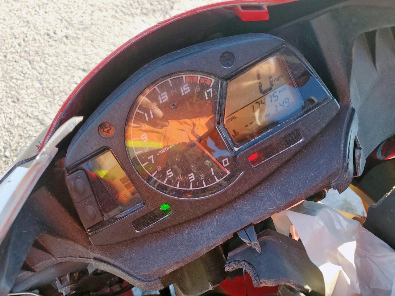 2021 Honda Cbr600 Rr VIN: JH2PC40J1MK700441 Lot: 71257605