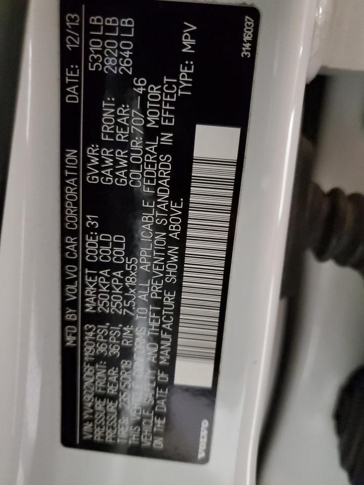 2015 Volvo Xc70 T6 Platinum VIN: YV4902ND6F1190143 Lot: 71717785