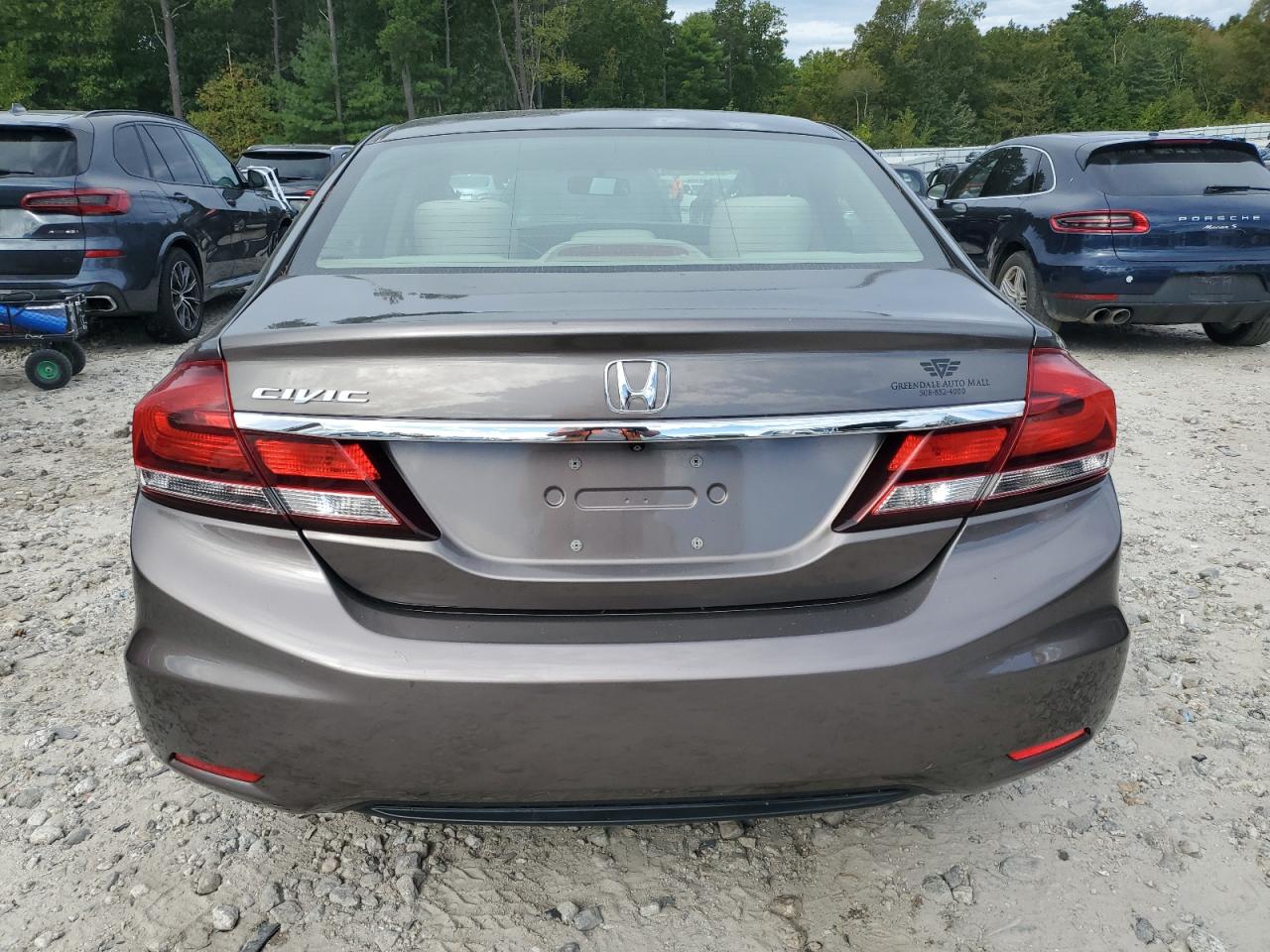 2013 Honda Civic Ex VIN: 2HGFB2F8XDH536129 Lot: 80800725