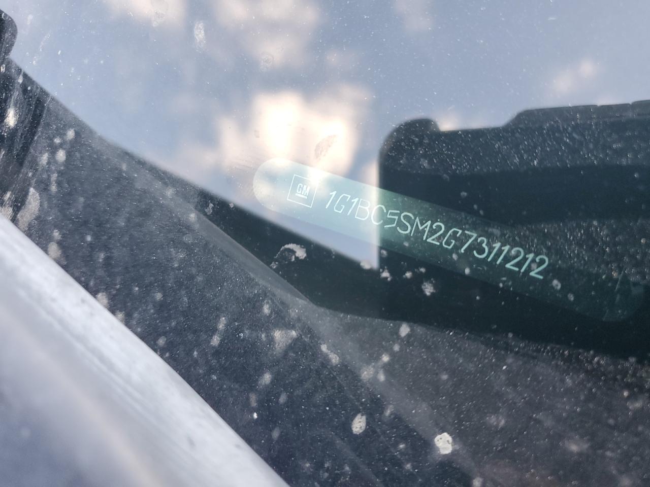 2016 Chevrolet Cruze Ls VIN: 1G1BC5SM2G7311212 Lot: 84246695