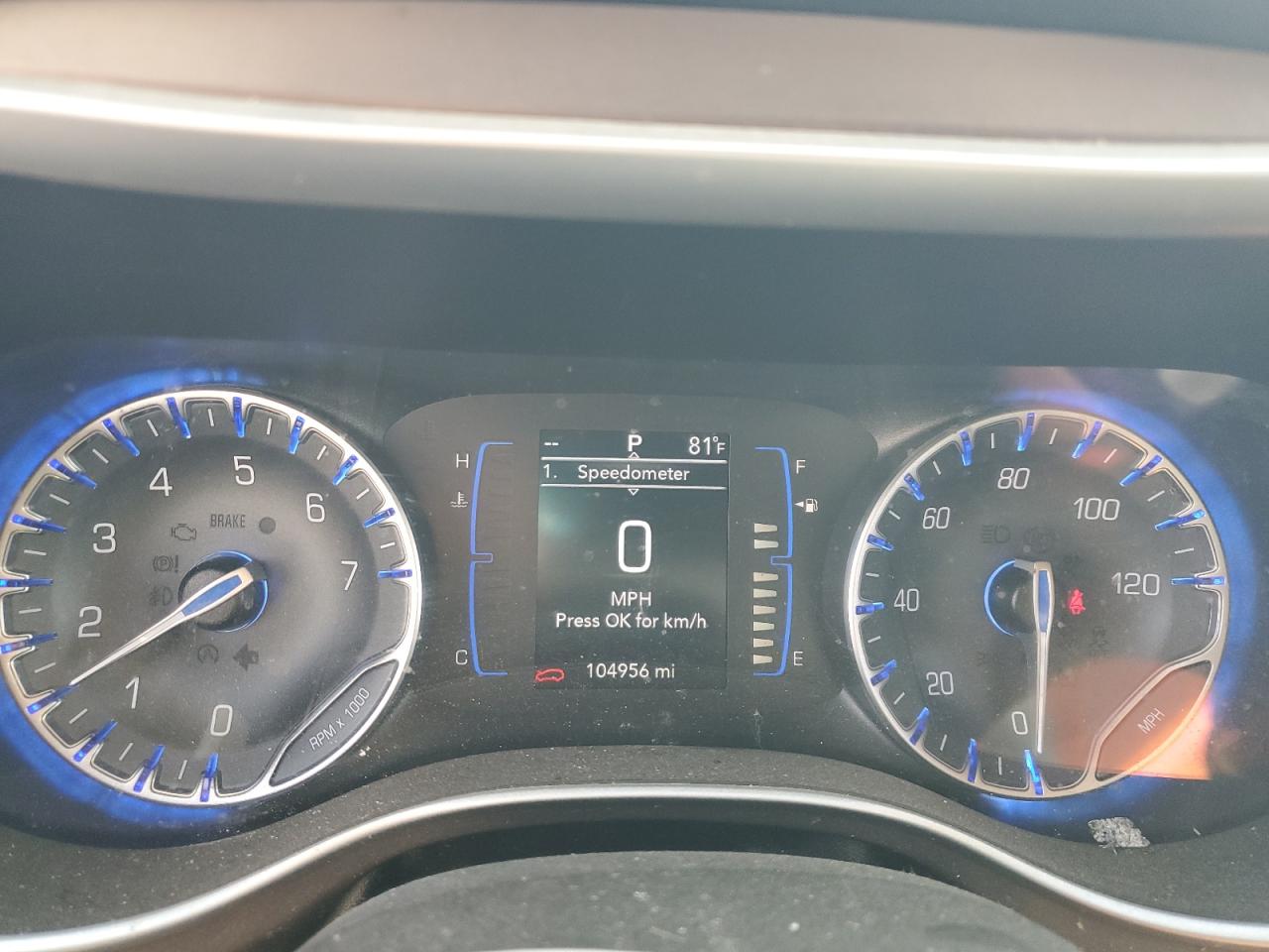 2019 Chrysler Pacifica Touring Plus VIN: 2C4RC1FG2KR567702 Lot: 71905195