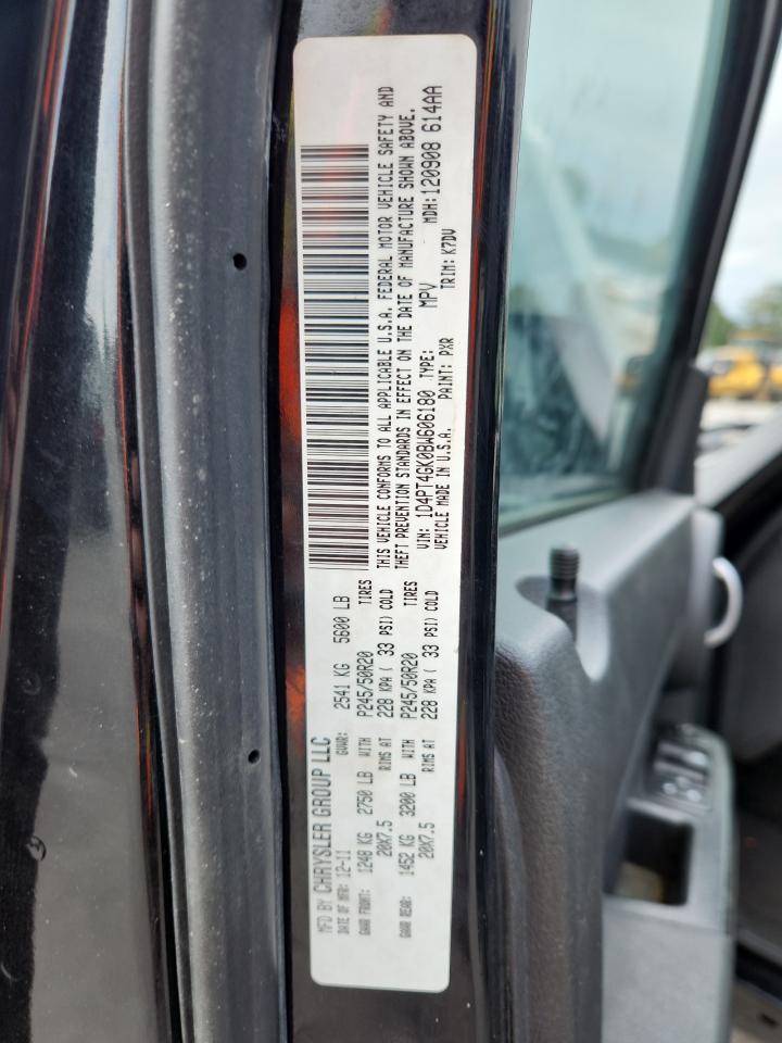 2011 Dodge Nitro Heat VIN: 1D4PT4GK0BW606180 Lot: 71903985