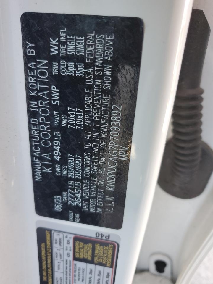 2023 Kia Sportage Lx VIN: KNDPUCAG7P7093892 Lot: 80622505