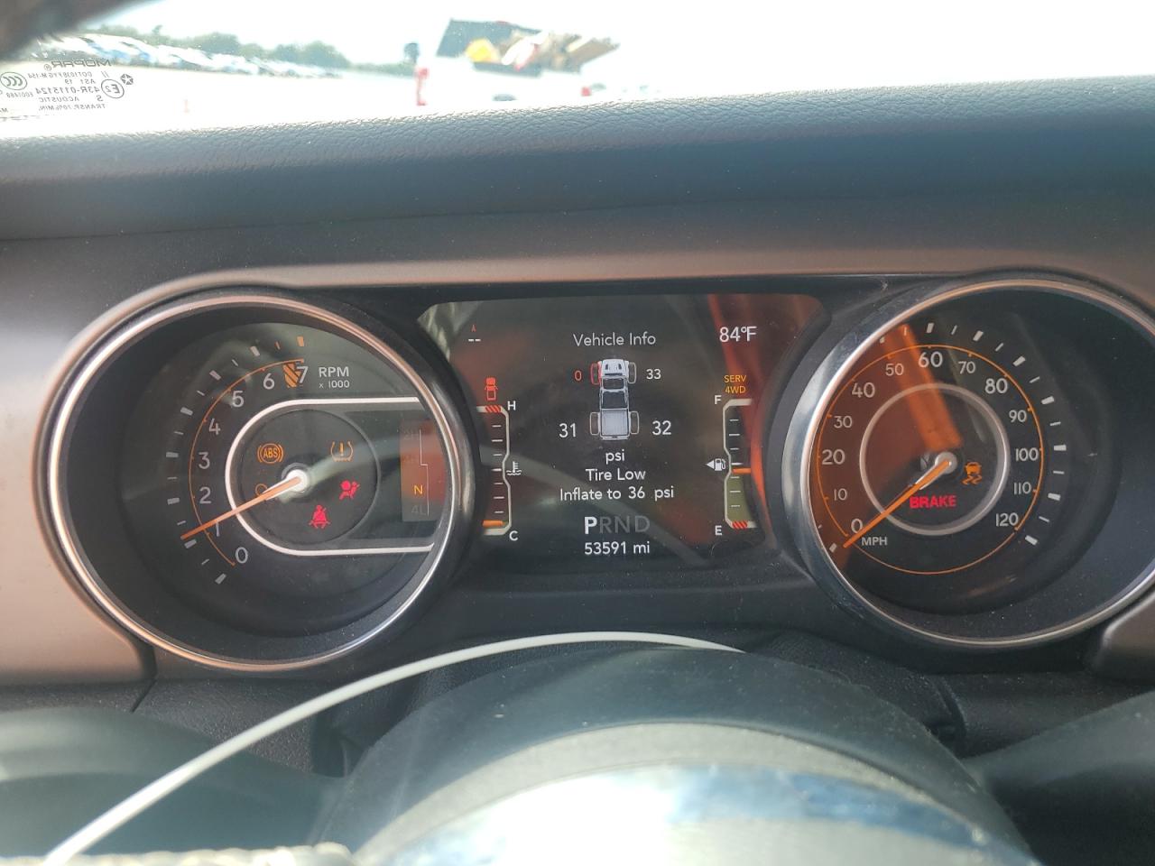 2020 Jeep Gladiator Sport VIN: 1C6HJTAG7LL140067 Lot: 80390925