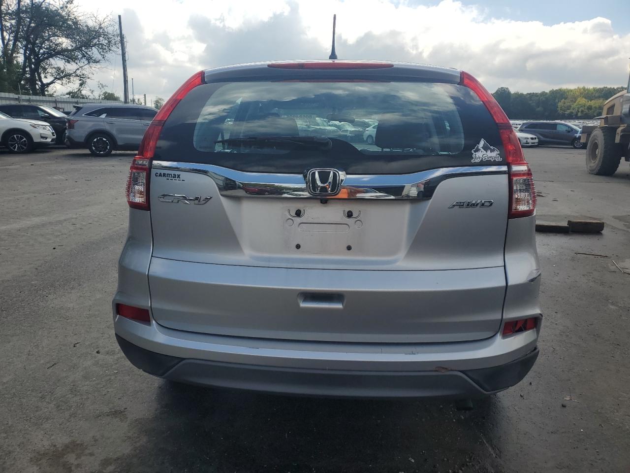 2015 Honda Cr-V Lx VIN: 5J6RM4H3XFL039343 Lot: 80684905