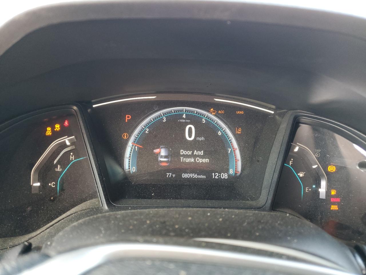 2019 Honda Civic Lx VIN: 2HGFC2F64KH601548 Lot: 81857705