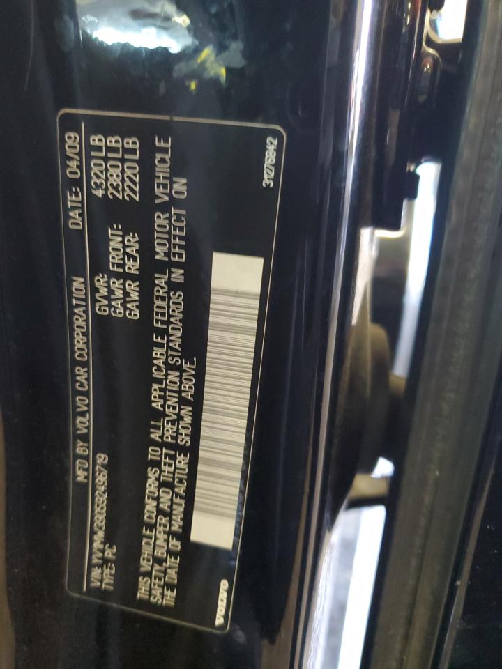 2009 Volvo V50 2.4I VIN: YV1MW390592496719 Lot: 81075285