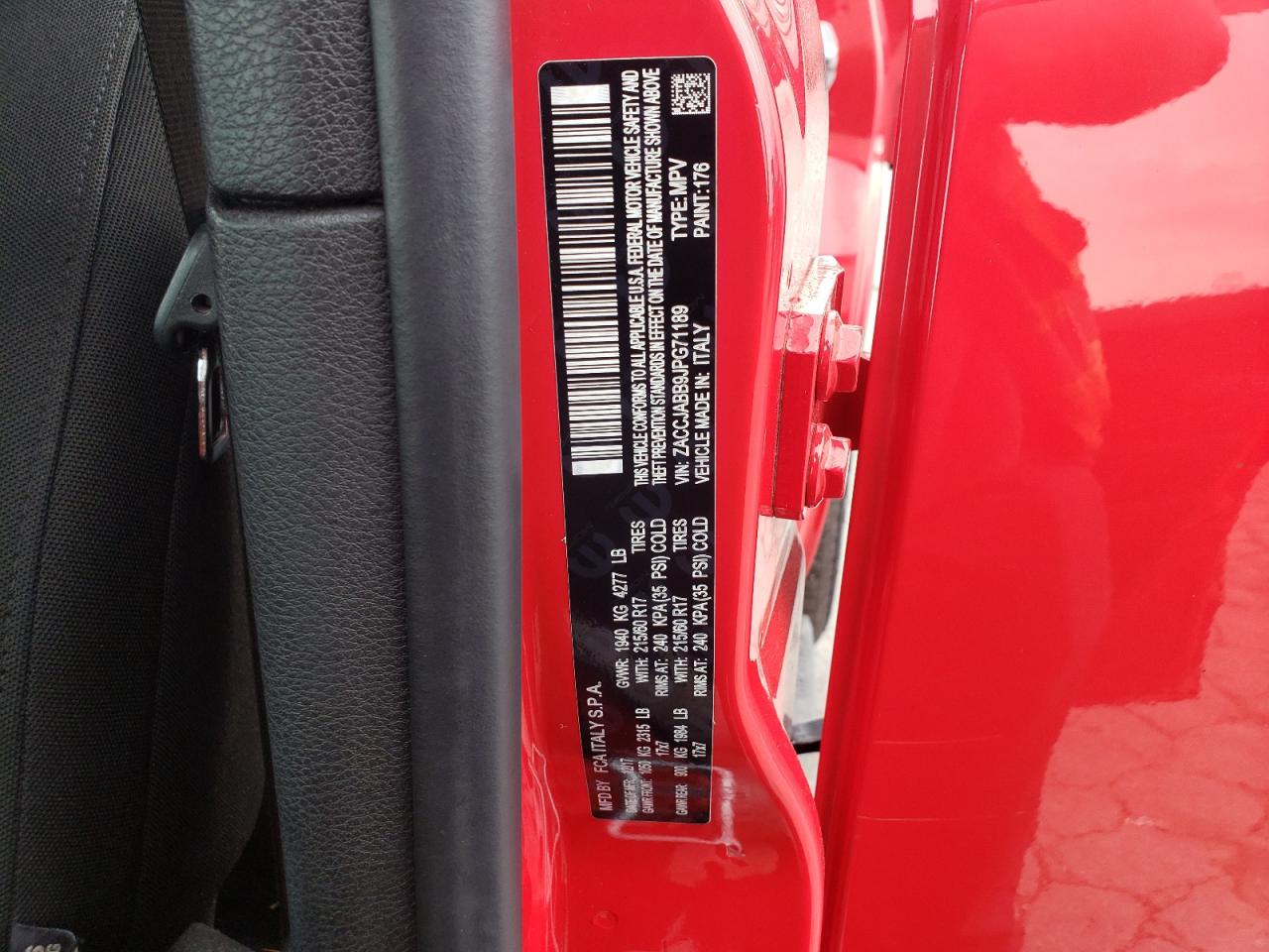 2018 Jeep Renegade Latitude VIN: ZACCJABB9JPG71189 Lot: 83808525