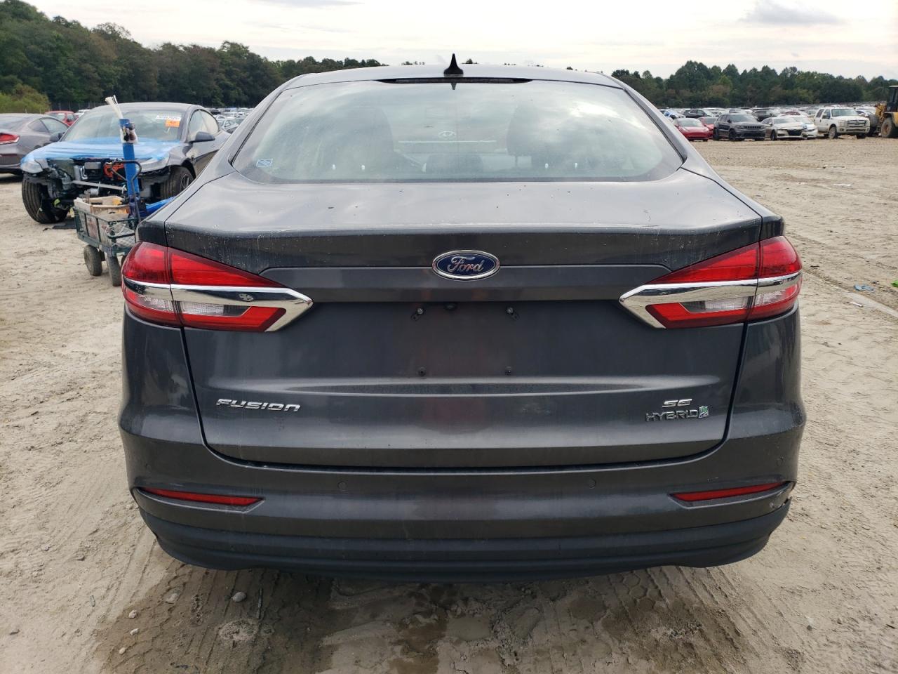 2019 Ford Fusion Se VIN: 3FA6P0LU1KR154486 Lot: 81259735