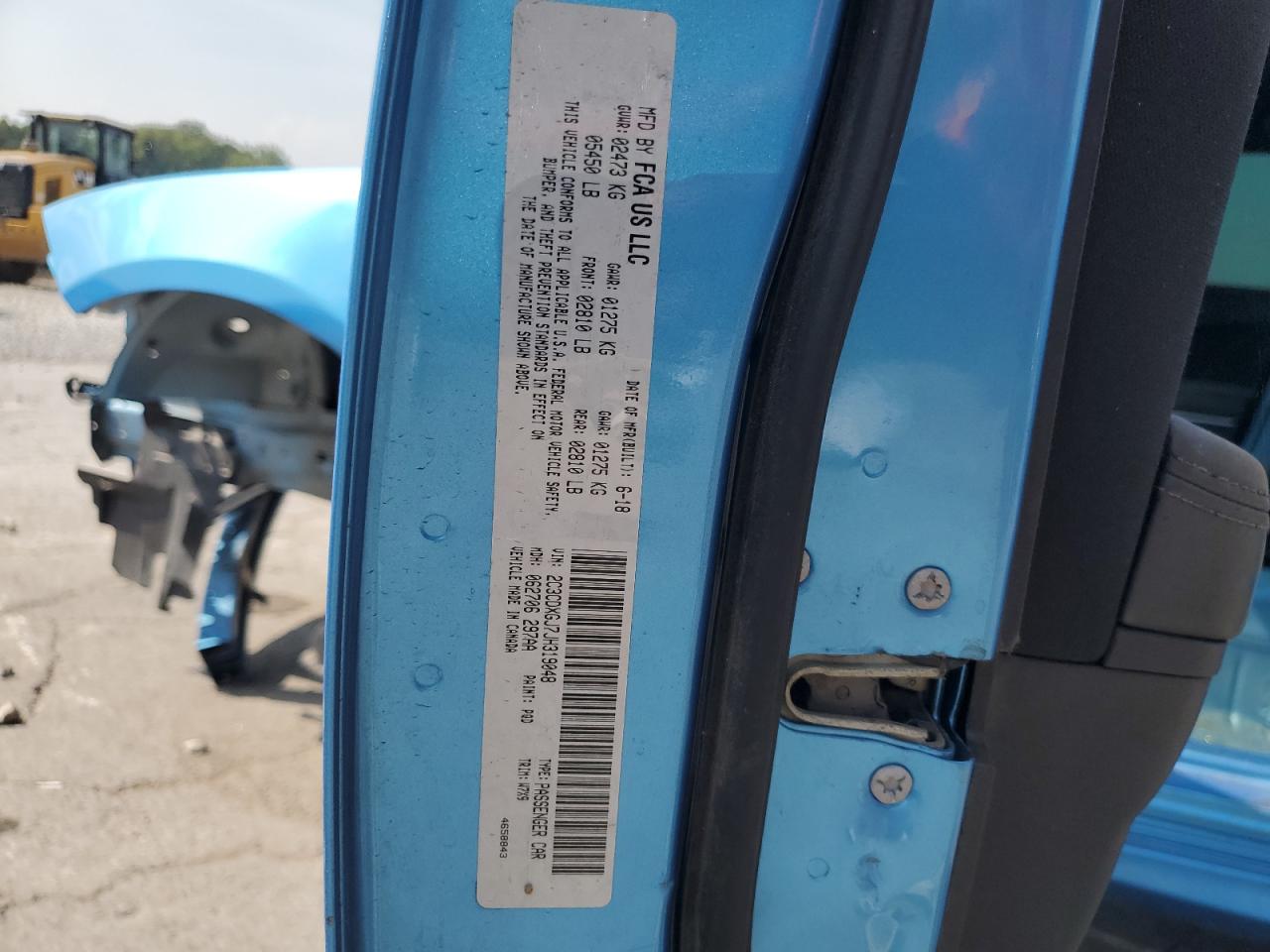 2018 Dodge Charger R/T 392 VIN: 2C3CDXGJ7JH319048 Lot: 81193185