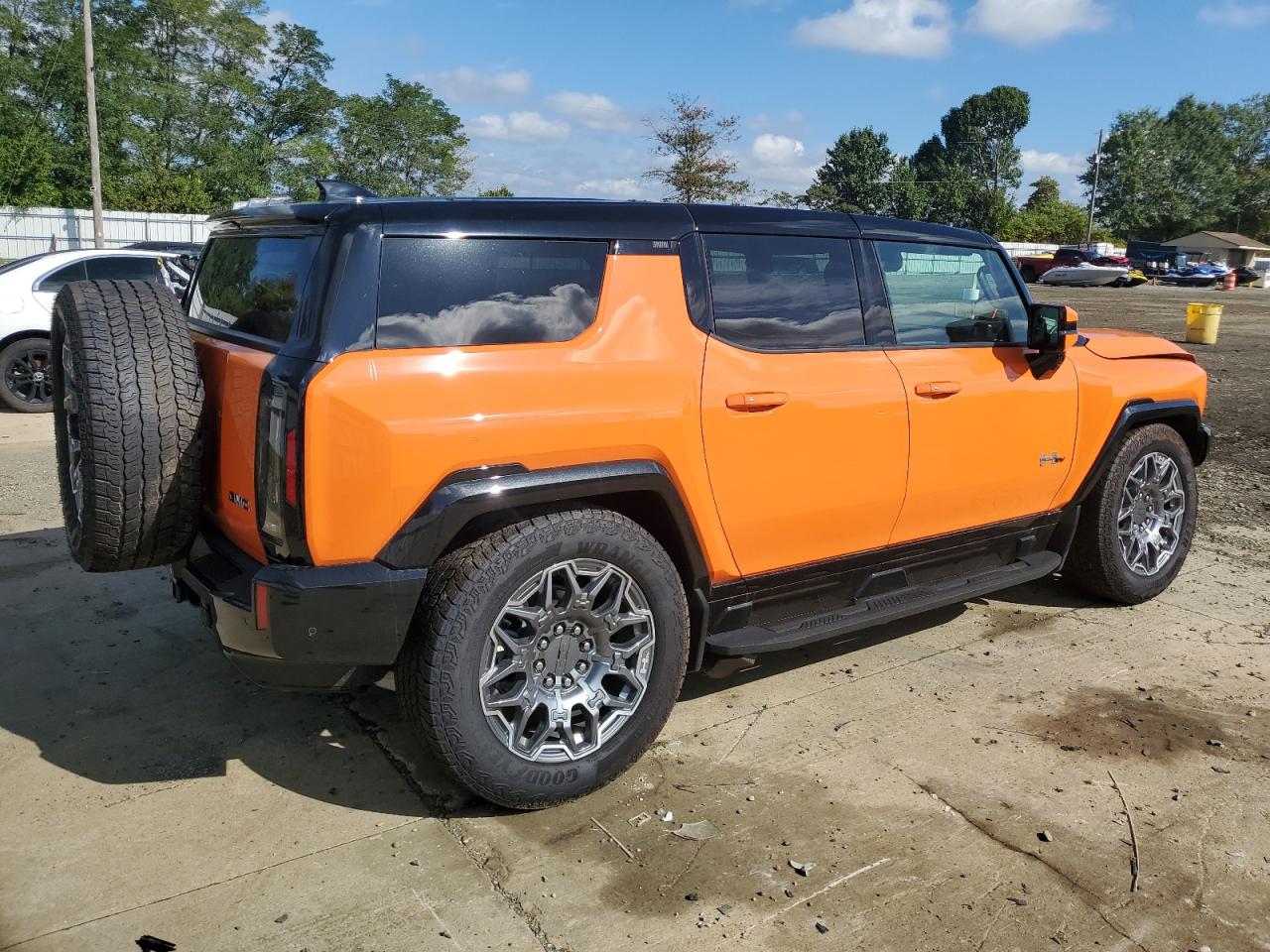 2024 GMC Hummer Suv 3X orange null electric 1GKB0RDCXRU113305 photo #4