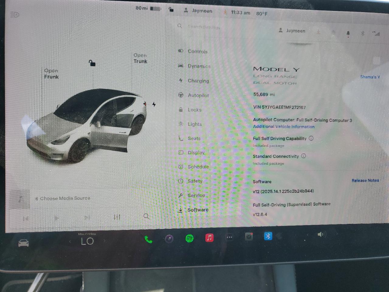 2021 Tesla Model Y VIN: 5YJYGAEE1MF272167 Lot: 71735735