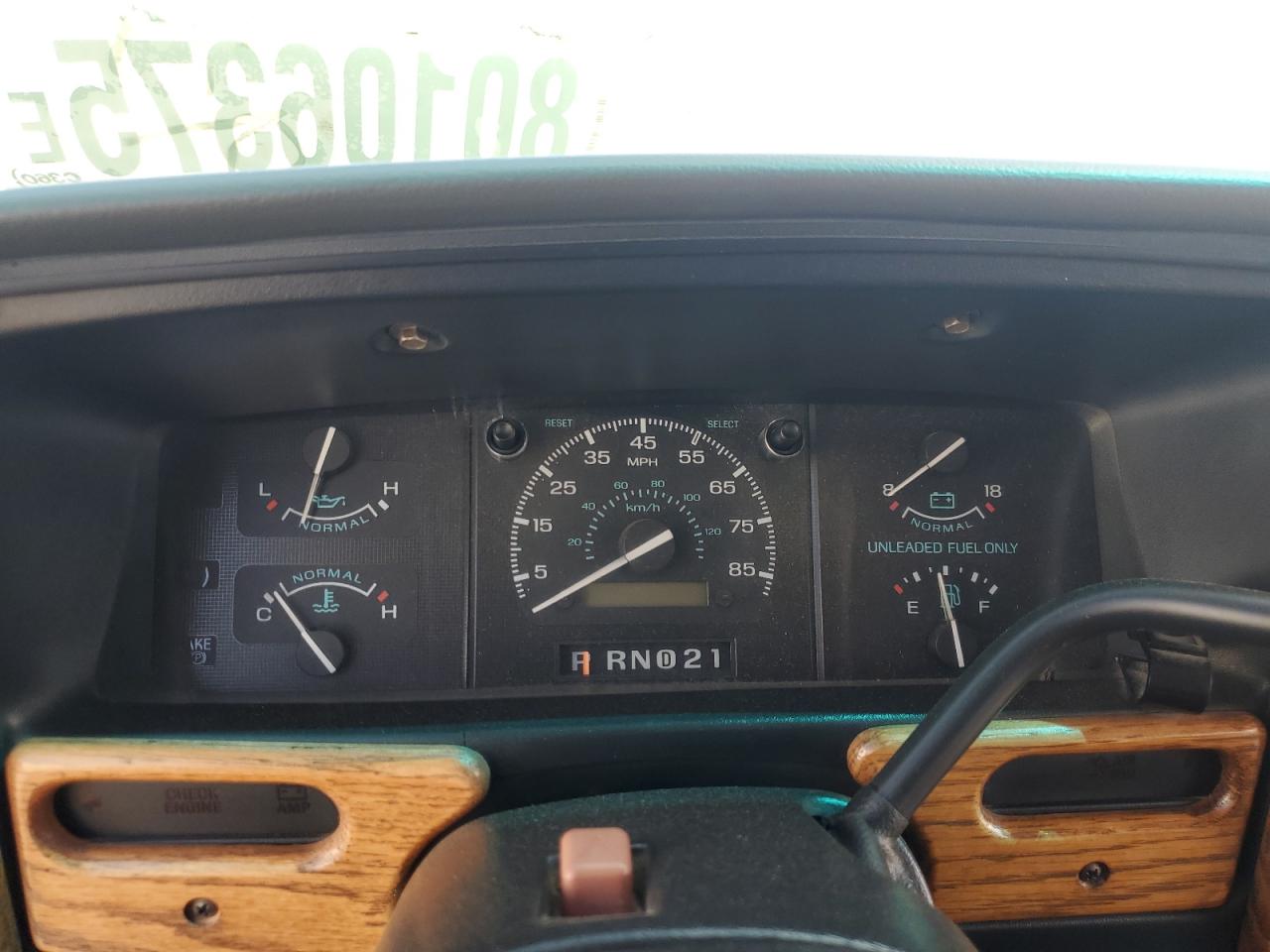 1996 Ford Econoline E150 Van VIN: 1FDEE14H9THA39300 Lot: 80106375