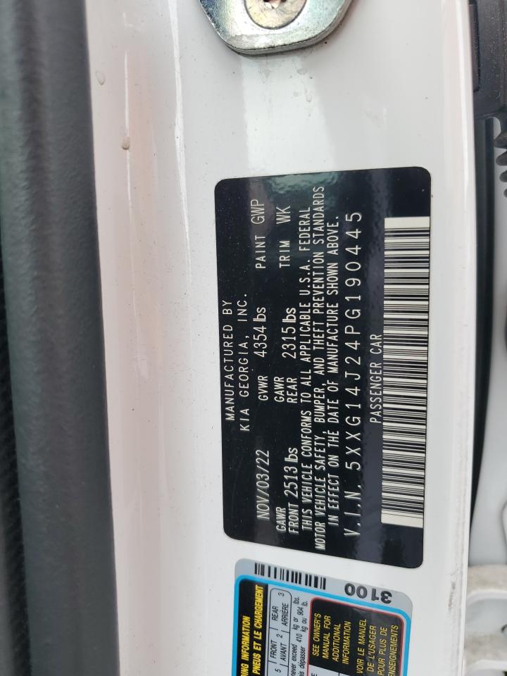 2023 Kia K5 Lxs VIN: 5XXG14J24PG190445 Lot: 80894915