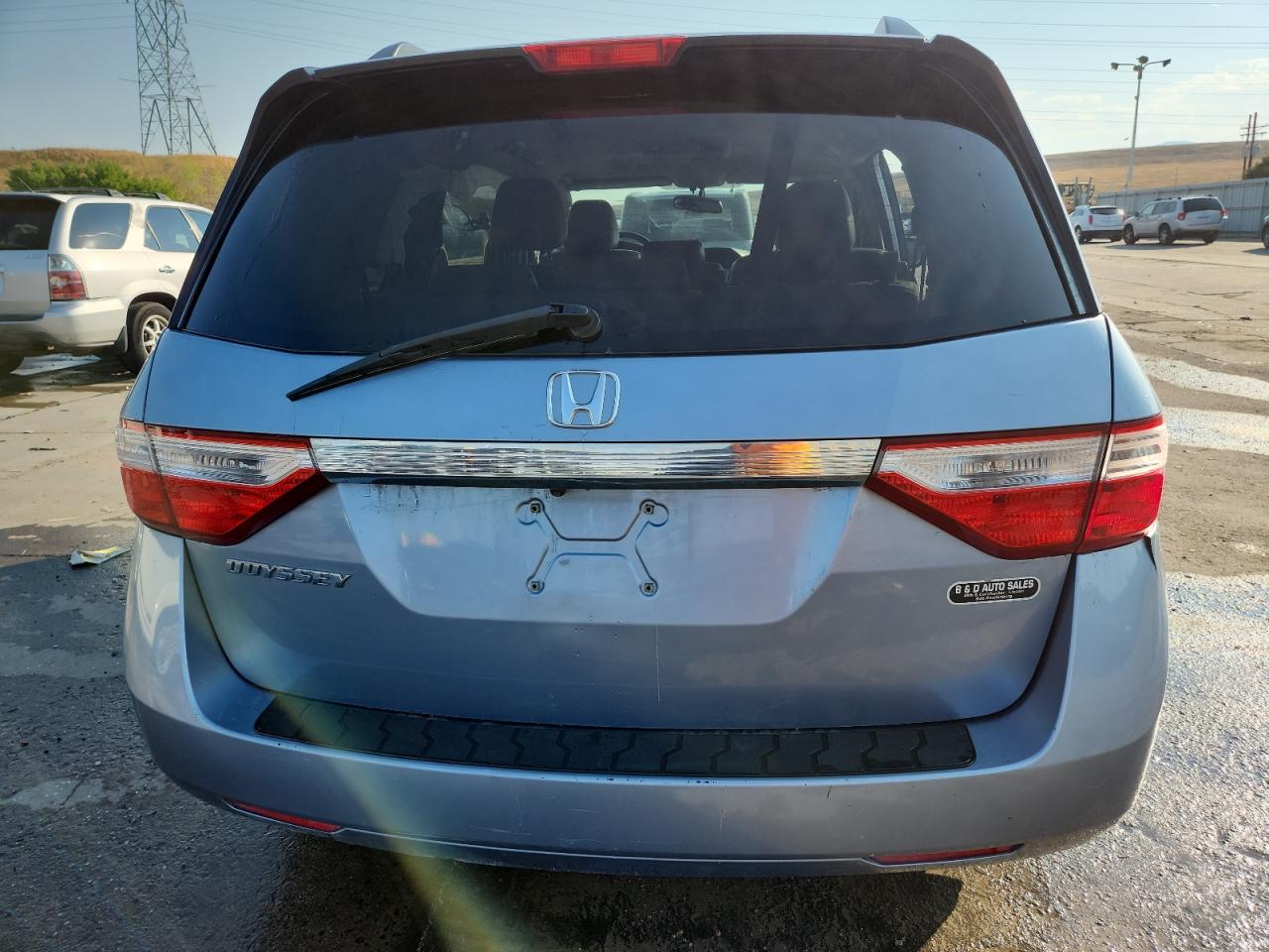 2013 Honda Odyssey Exl VIN: 5FNRL5H63DB030895 Lot: 71099185