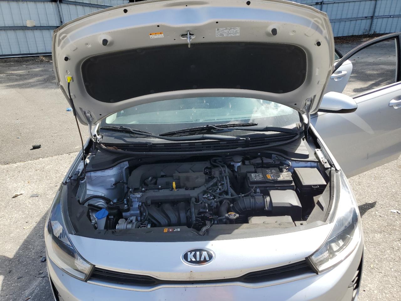 2021 Kia Rio Lx VIN: 3KPA24AD1ME395620 Lot: 81562285