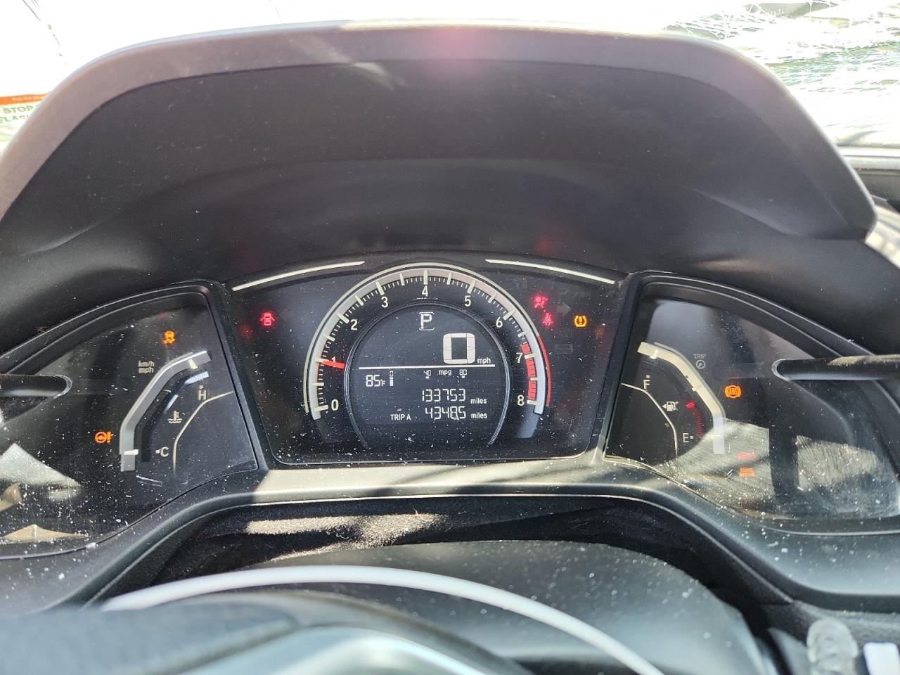 2018 Honda Civic Lx VIN: 2HGFC4B01JH306502 Lot: 80662875