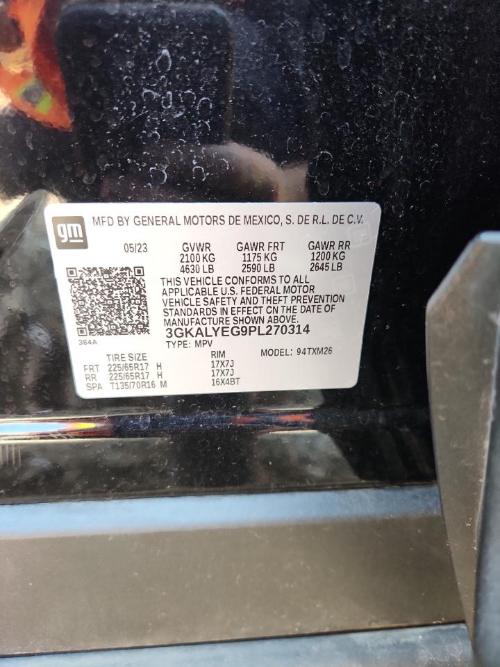 2023 GMC Terrain At4 VIN: 3GKALYEG9PL270314 Lot: 70860255