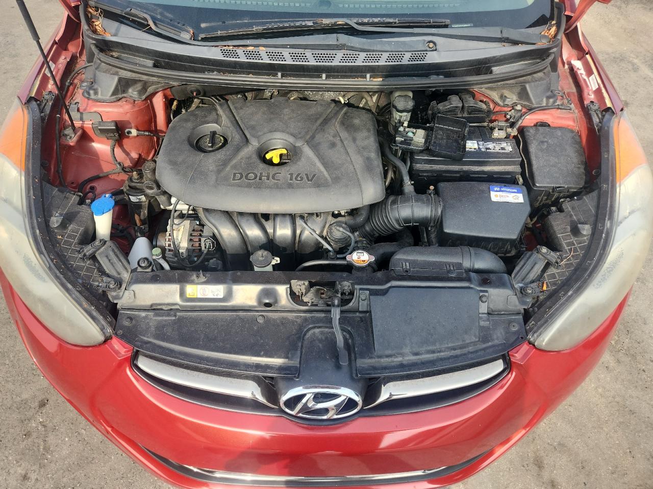 2012 Hyundai Elantra Gls VIN: KMHDH4AE4CU490107 Lot: 71772425