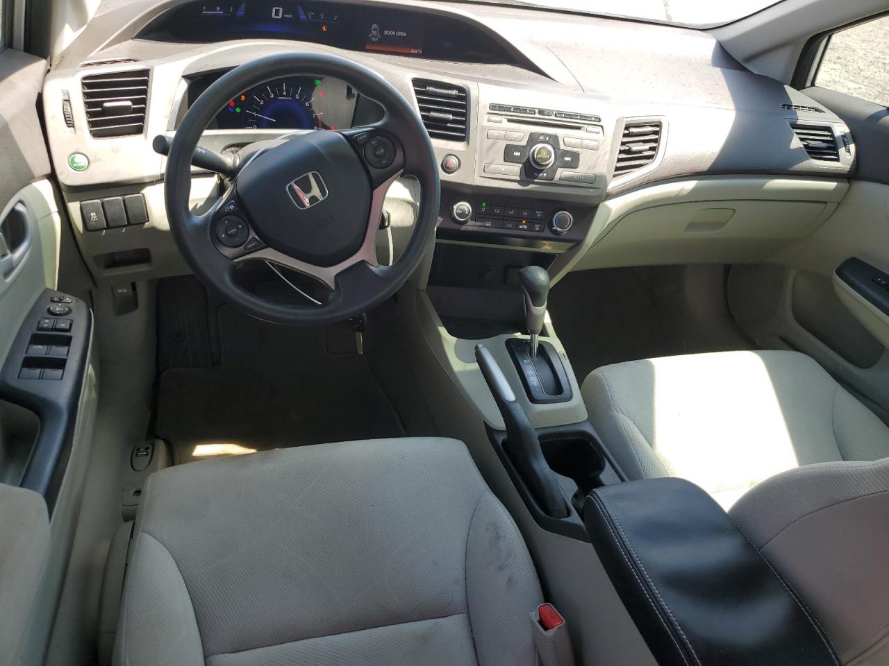 2012 Honda Civic Lx VIN: 19XFB2F5XCE059913 Lot: 72039735