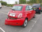 2011 FIAT 500 LOUNGE  for sale at Copart SANDTOFT