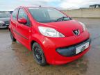 2007 PEUGEOT 107 URBAN 1.0 URBAN 5DR for sale at Copart YORK