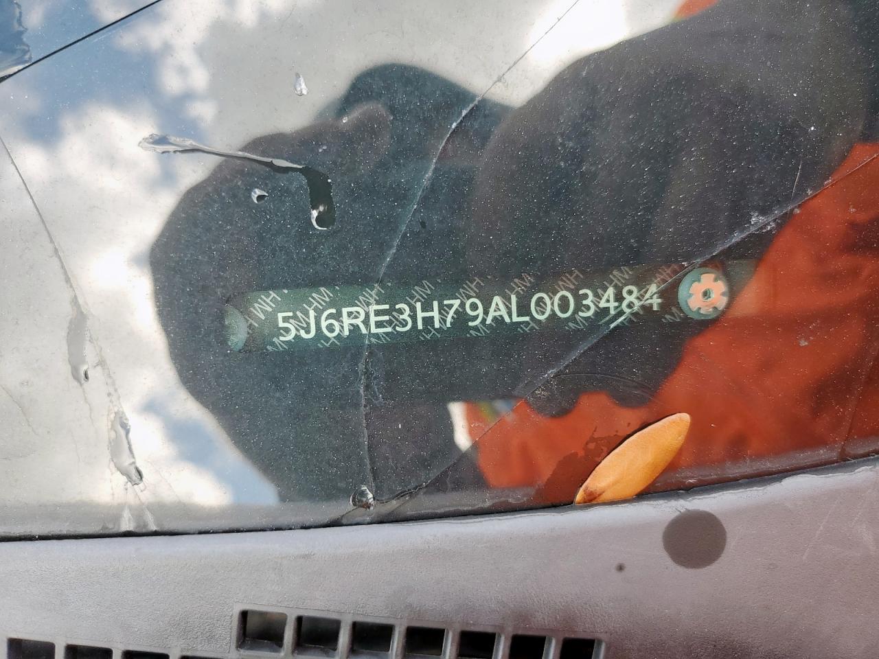 2010 Honda Cr-V Exl VIN: 5J6RE3H79AL003484 Lot: 80483595