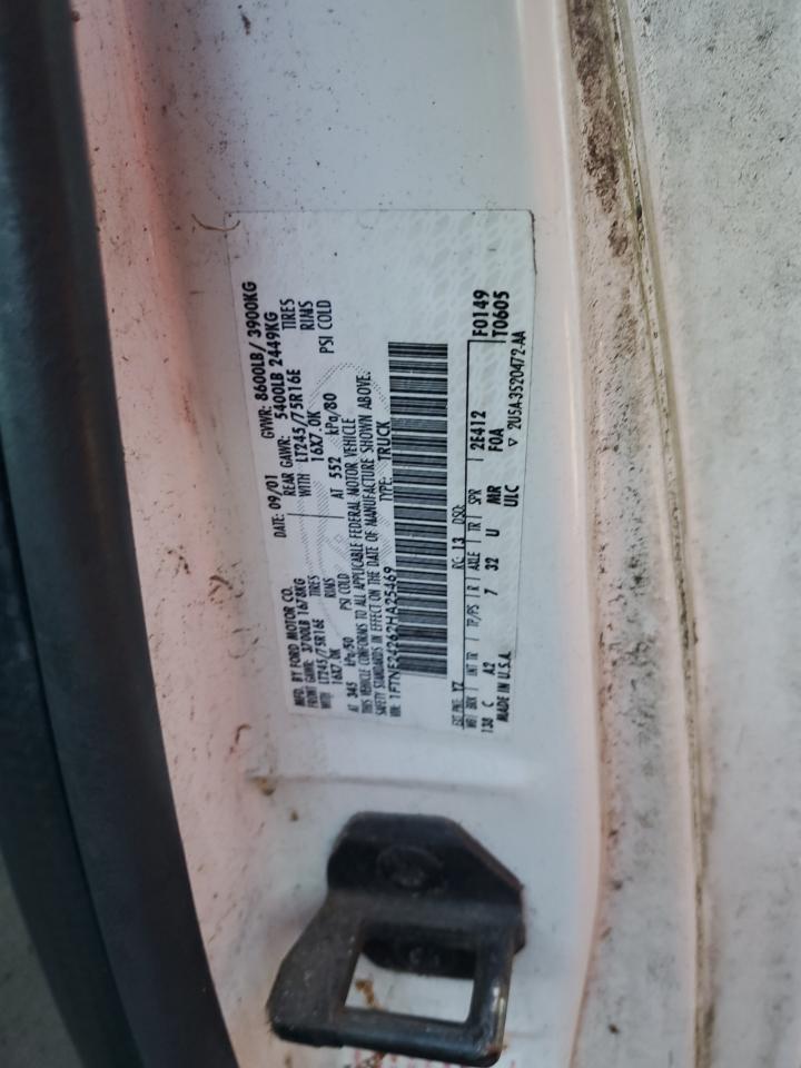 2002 Ford Econoline E250 Van VIN: 1FTNE24262HA25469 Lot: 71023565