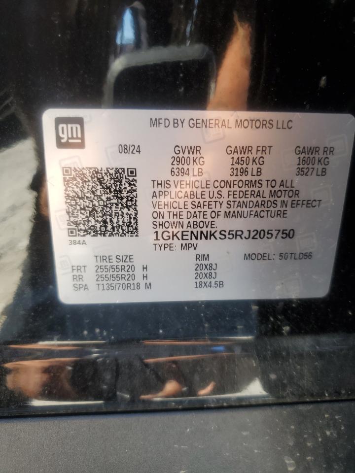 2024 GMC Acadia Uplevel VIN: 1GKENNKS5RJ205750 Lot: 84006675