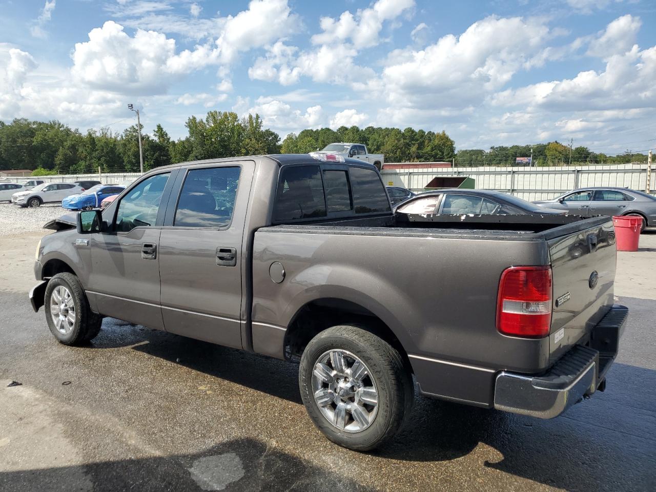 2006 Ford F150 Supercrew grey null gasoline 1FTPW12516KC20109 photo #3