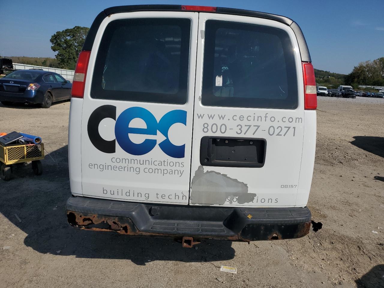 2008 Chevrolet Express G2500 VIN: 1GCGG25C581110752 Lot: 84923135