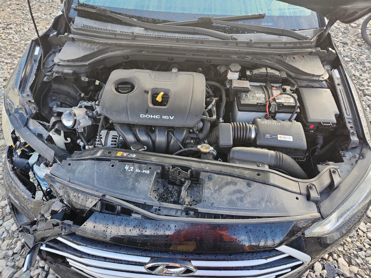 2017 Hyundai Elantra Se VIN: KMHD74LF0HU149836 Lot: 81685605