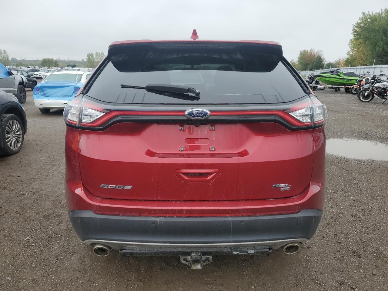 2017 Ford Edge Sel VIN: 2FMPK4J83HBB38416 Lot: 80142395