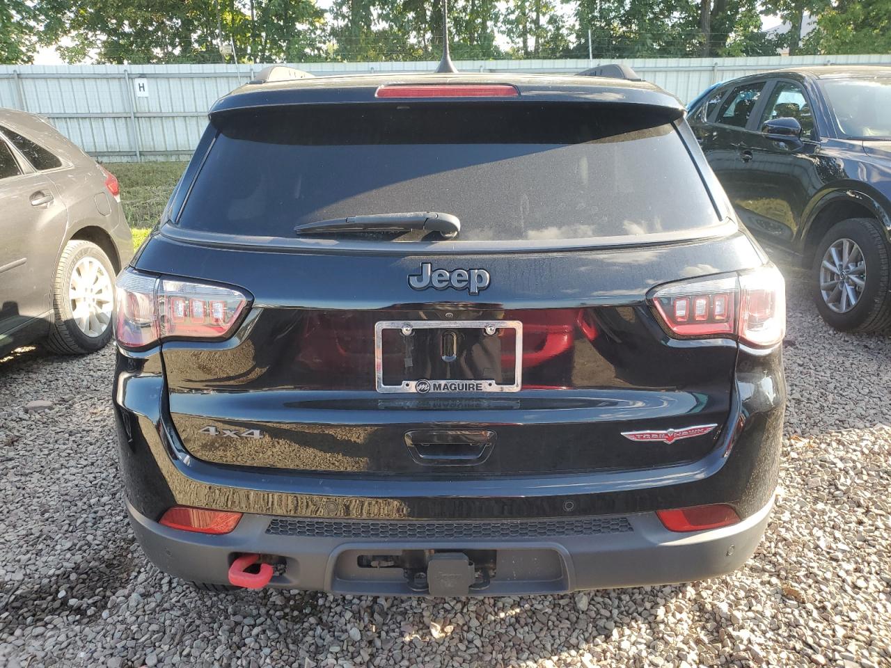 2017 Jeep Compass Trailhawk VIN: 3C4NJDDBXHT681787 Lot: 71879565