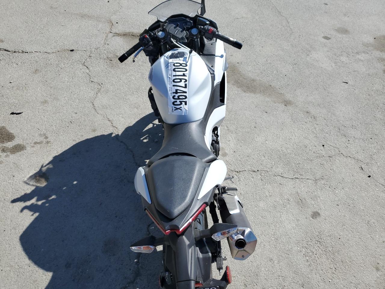 2025 Kawasaki Ex500 H VIN: ML5EXGH18SDA45624 Lot: 80167495