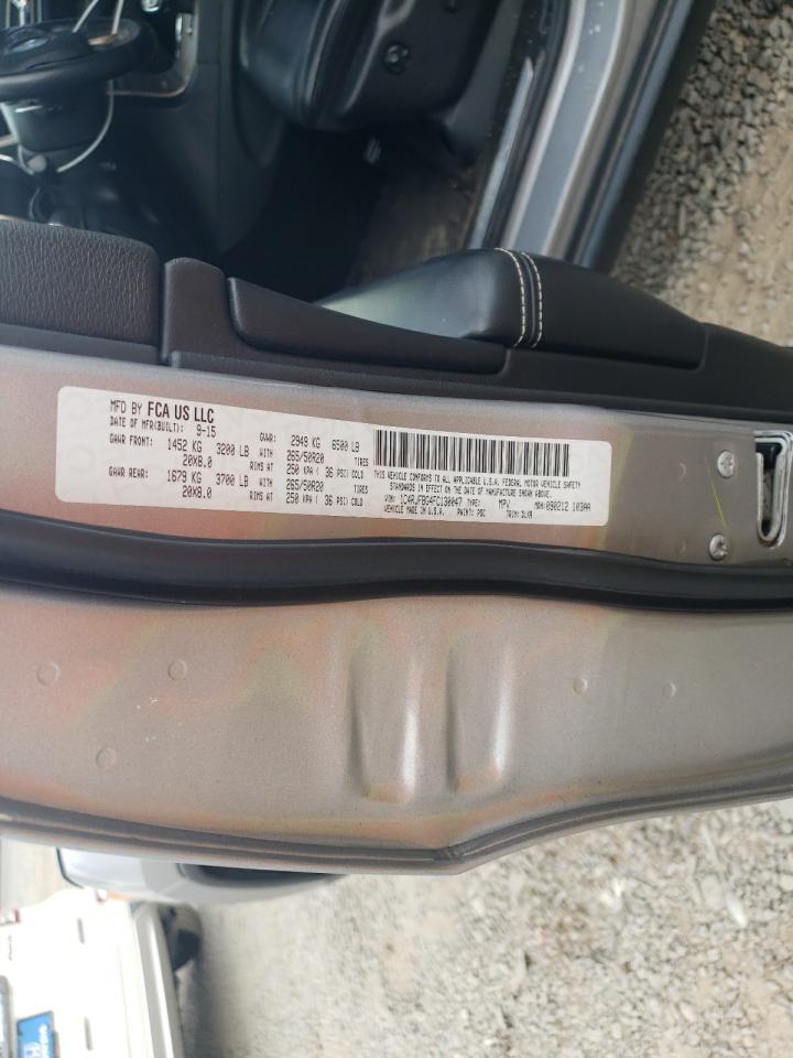 2015 Jeep Grand Cherokee Limited VIN: 1C4RJFBG4FC130047 Lot: 71267295