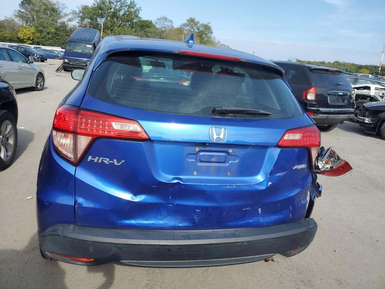 2018 Honda Hr-V Lx VIN: 3CZRU6H38JM705473 Lot: 81543815