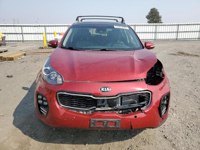  KIA SPORTAGE 2017 Красный