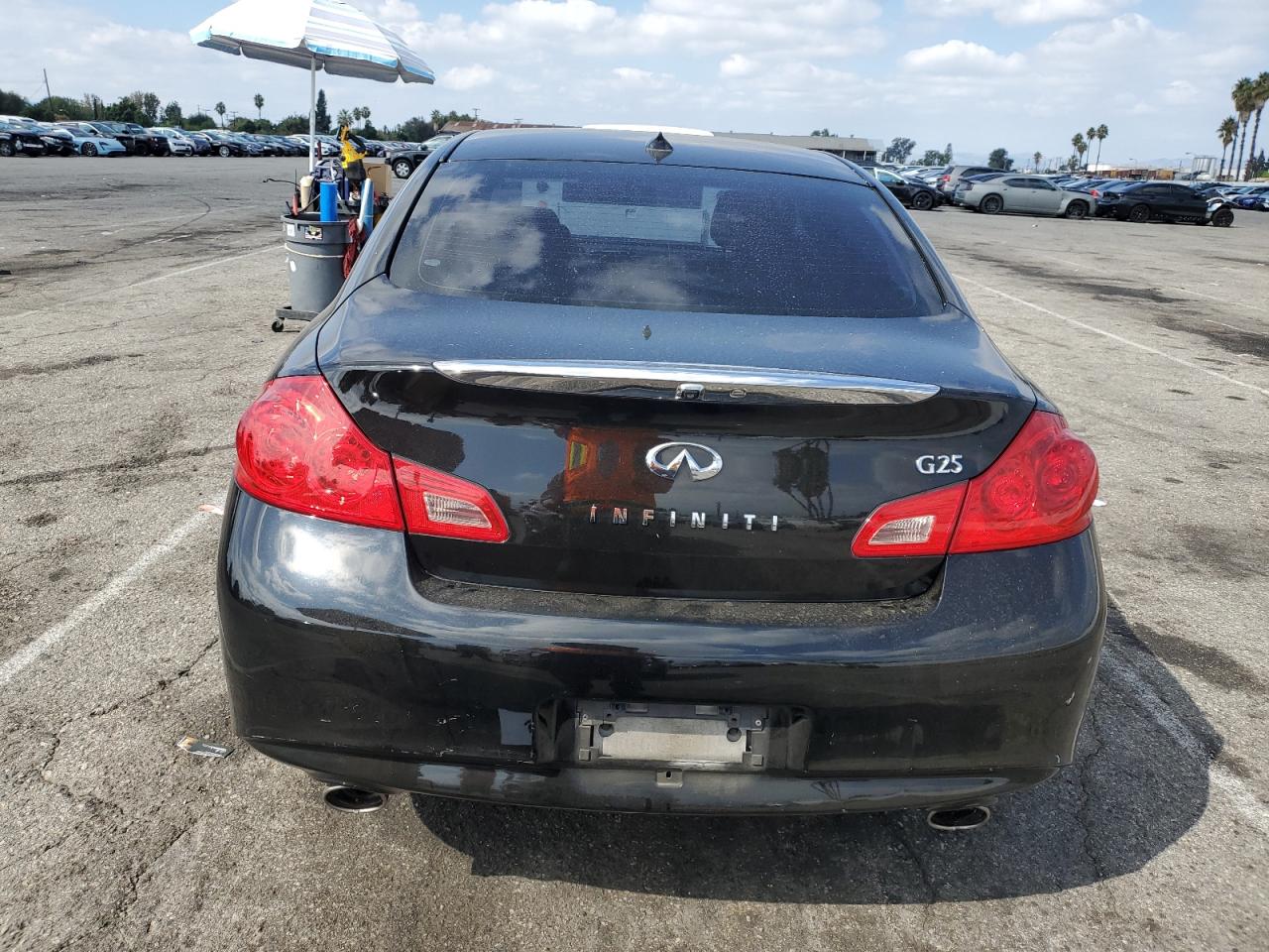 2011 Infiniti G25 Base VIN: JN1DV6AP6BM601901 Lot: 84633205