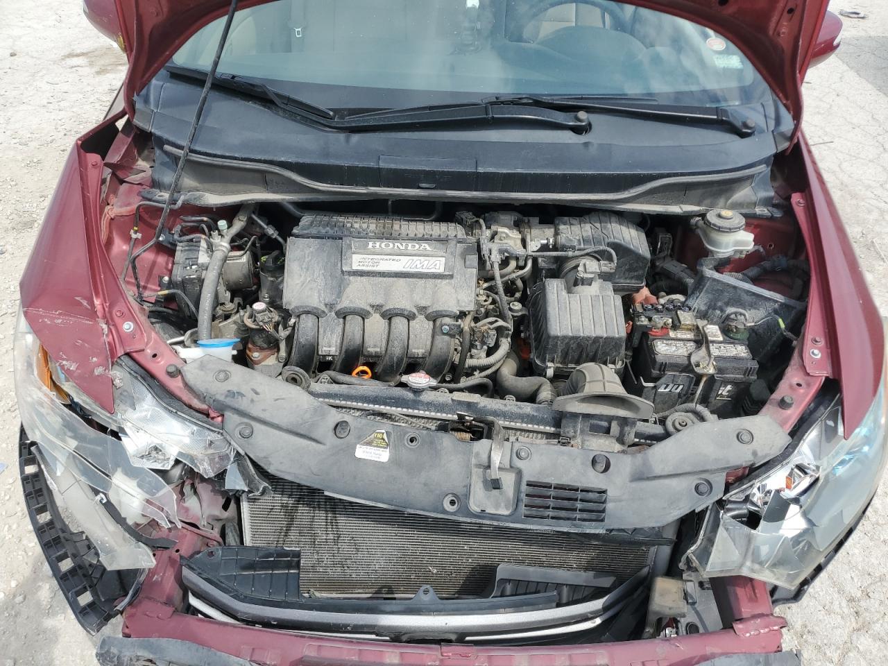 2010 Honda Insight Ex VIN: JHMZE2H75AS042772 Lot: 80516225