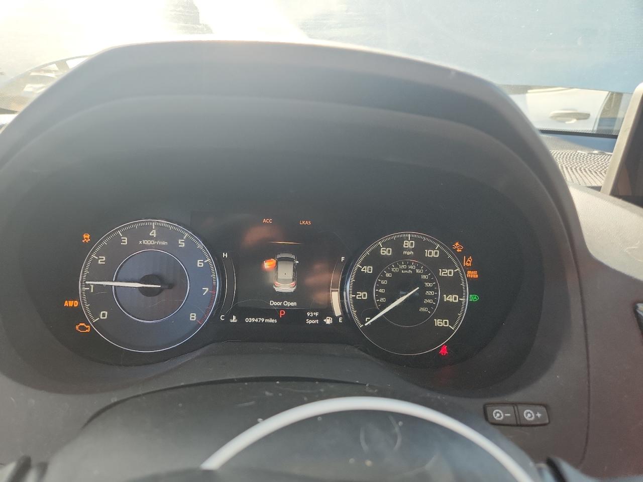 2019 Acura Rdx Advance VIN: 5J8TC2H7XKL034158 Lot: 80488375