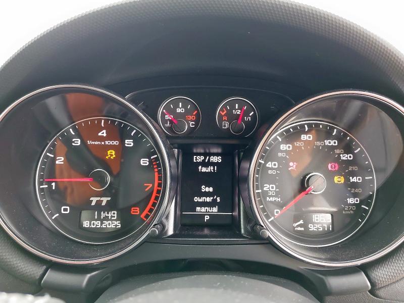 2010 AUDI TT S LINE TFSI S-A 