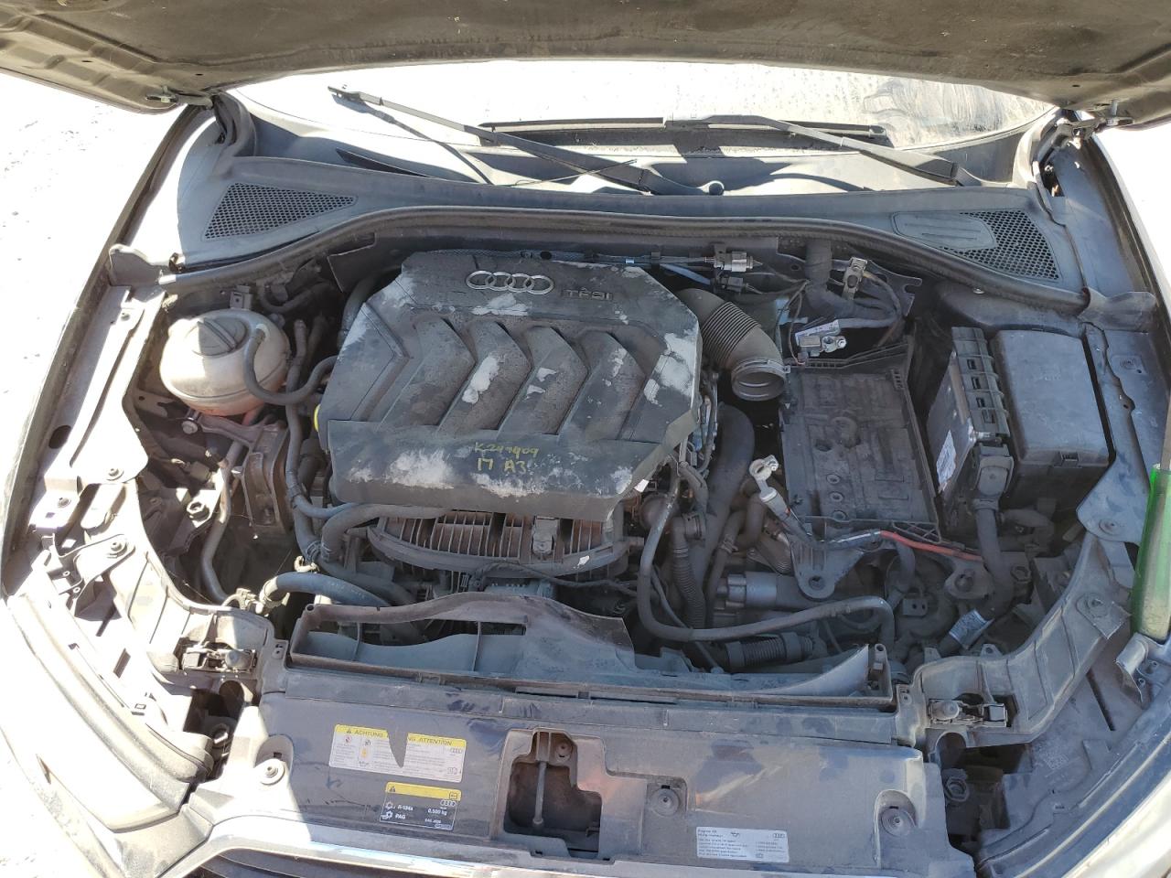 2017 Audi A3 Premium VIN: WAUAUGFF7H1039409 Lot: 71725685