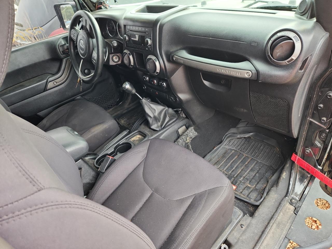 2014 Jeep Wrangler Sport VIN: 1C4AJWAG7EL200220 Lot: 71811455