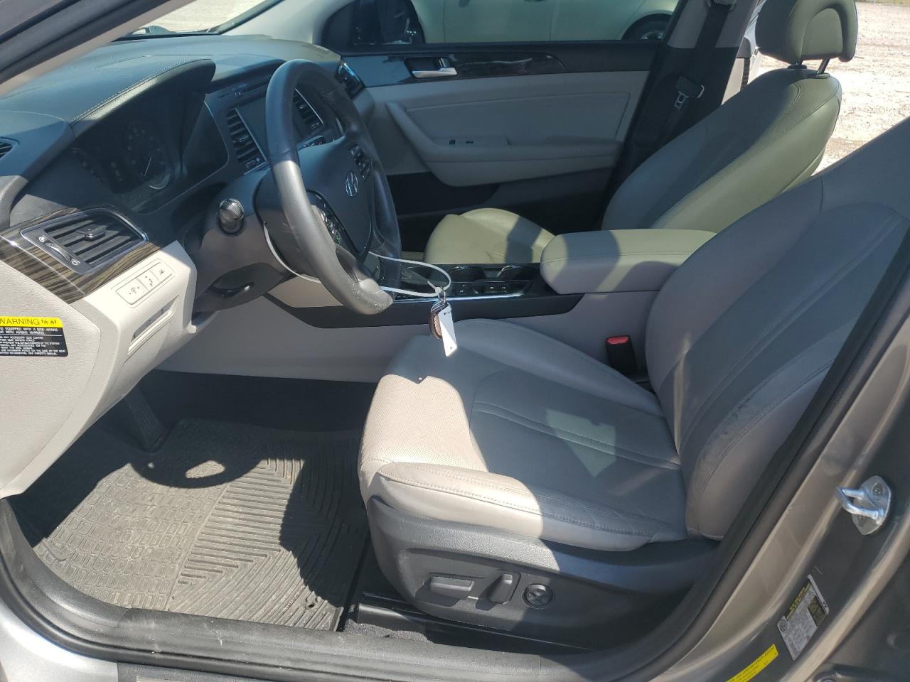 2017 Hyundai Sonata Hybrid VIN: KMHE34L34HA062383 Lot: 81419565