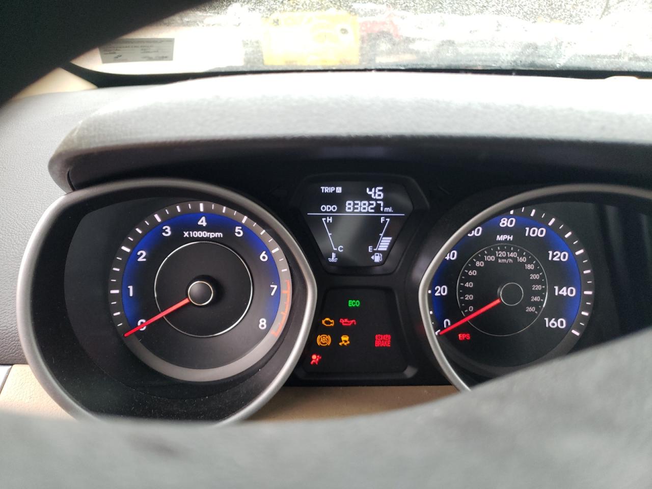 2013 Hyundai Elantra Gls VIN: KMHDH4AE5DU845691 Lot: 81006535