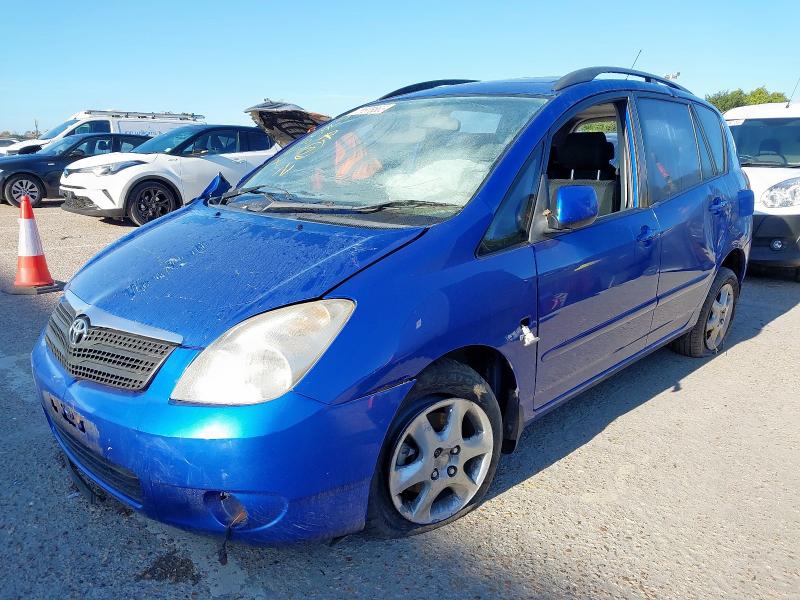 2003 TOYOTA COROLLA VERSO TSPIRIT VVT  for sale at Copart SANDWICH
